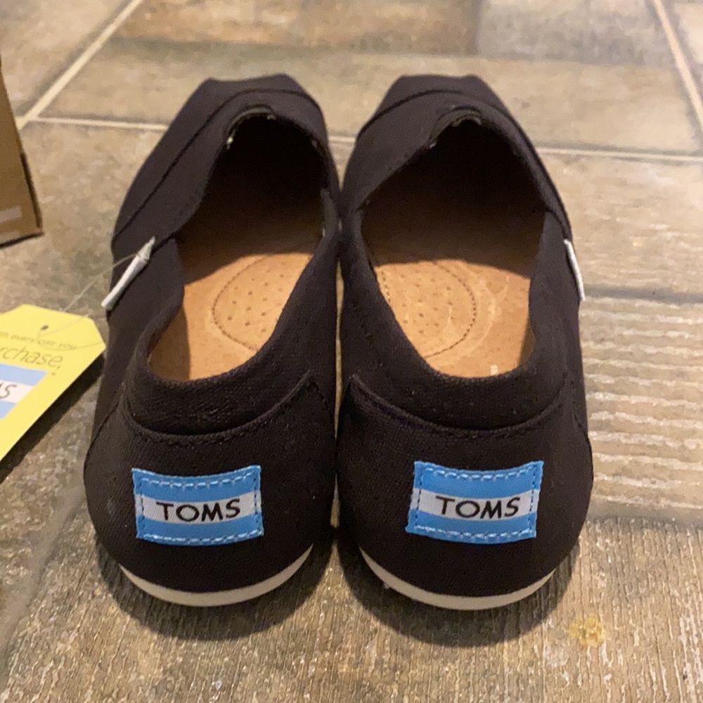 Tom’s classic black canvas sneakers - Picture 4 of 4